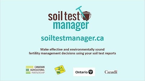 Soil Test Manager