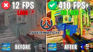 Overwatch 2 - BEST Settings for MAX FPS & 0 Latency in SEASON 10✅ !