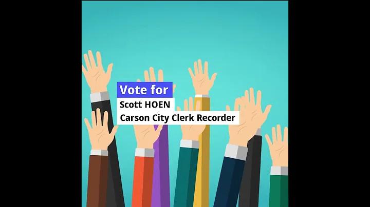 Elect Scott HOEN, Carson City Clerk Reocrder