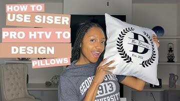 Cricut HTV Pillow Cover/Case Tutorial | Beginner Friendly | 2022