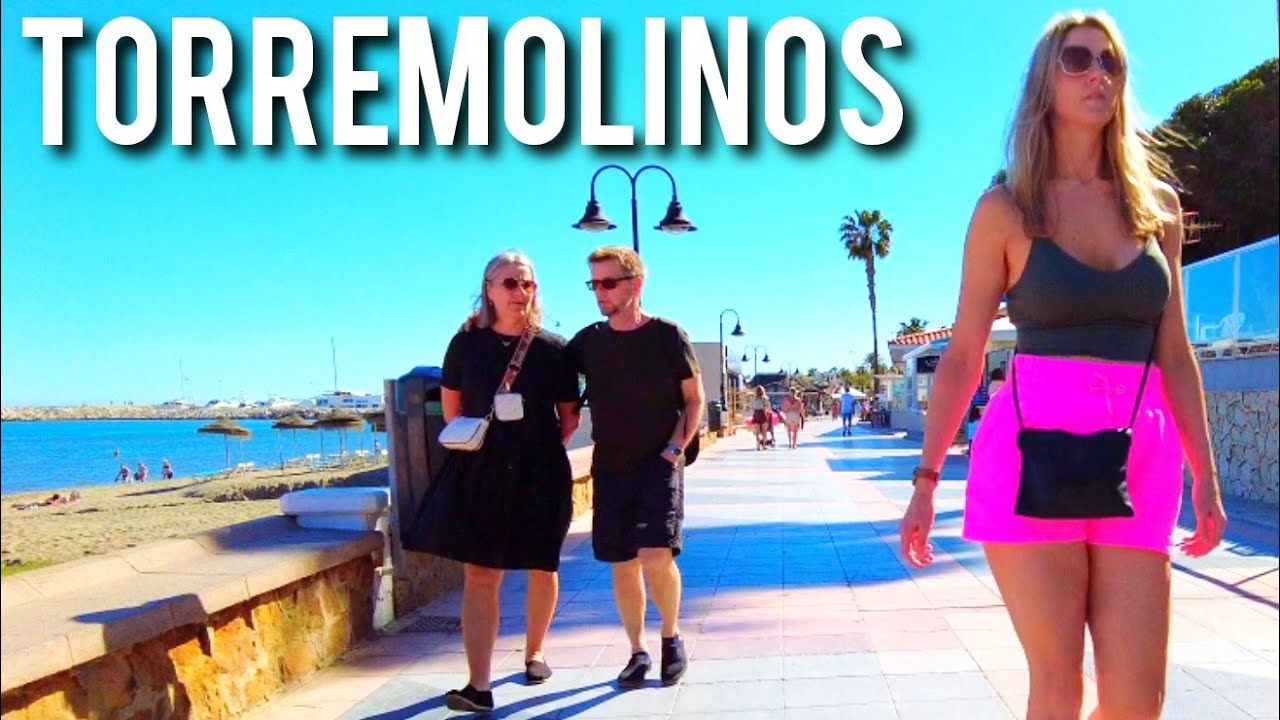 TORREMOLINOS 🇪🇸 Beautiful Sunny Day May 2024 Costa del Sol Malaga Spain 4K