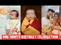 Asher&#39;s One Month Birthday Celebration  🥳