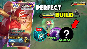 PAQUITO PERFECT BUILD 2024 TO COUNTER Dyrroth!! | PAQUITO KOF | PAQUITO GAMEPLAY - Mobile Legends
