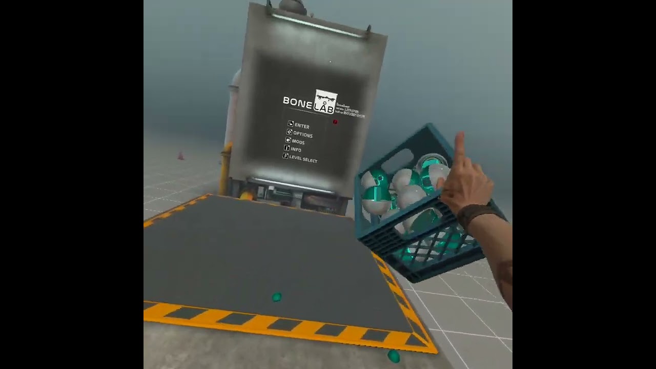 The most satisfying thing in Bone Lab.