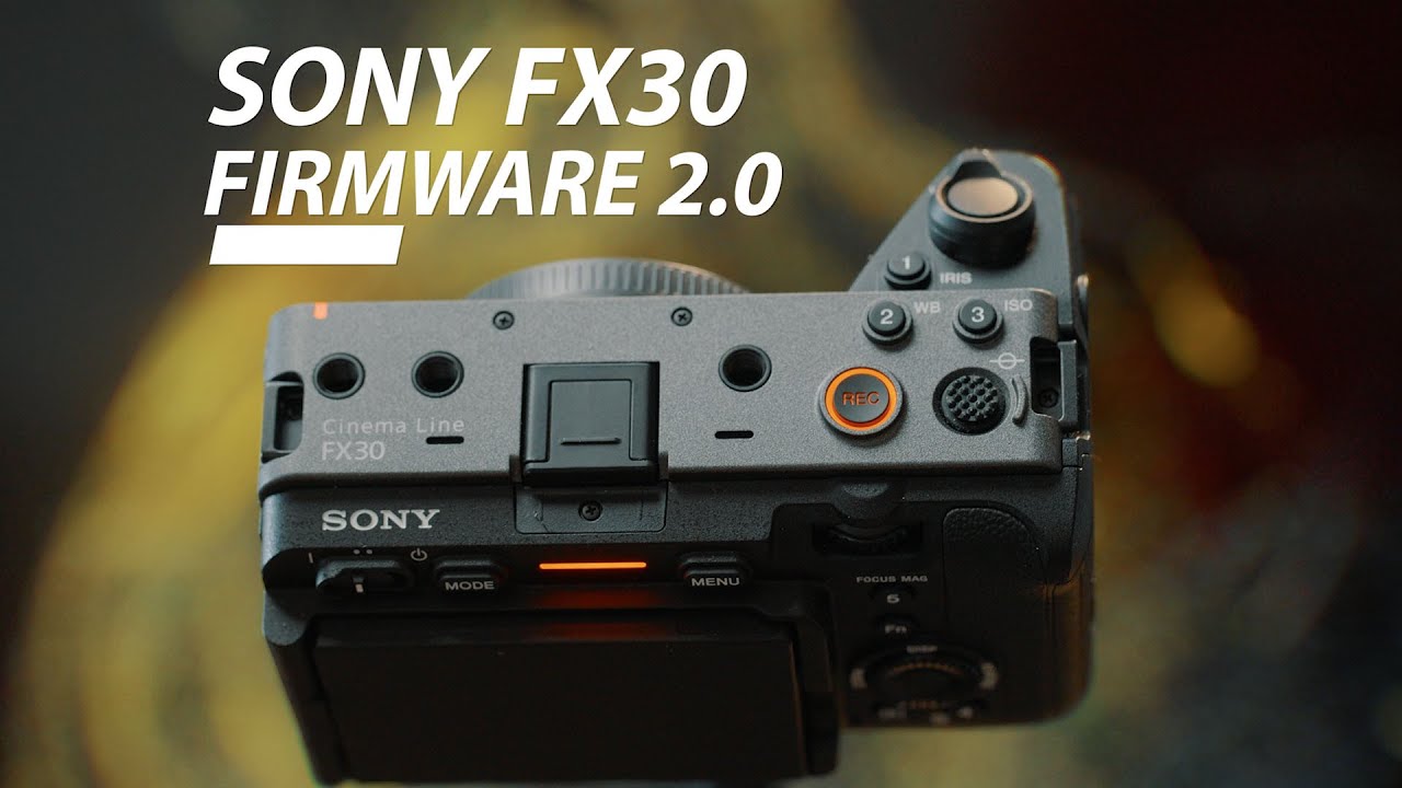 Esta camara ahora es un TANQUE!!! - SONY FX30 FIRMWARE UPDATE 2.0 - YouTube