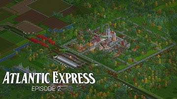 OpenTTD: [Atlantic Express] - EP 2 - "Passenger Service & Transfer Hubs"