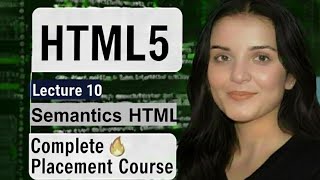 HTML Semantic Elements | header, footer, section, article Explained | lecture 10