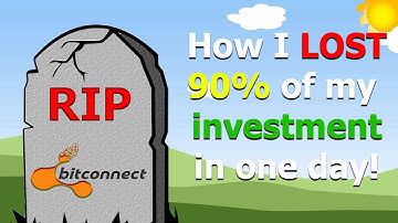 How i lost 90% of my investment in one day/ Bitconnect Lending DONE/ How do I recover from this?