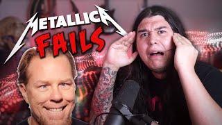 LOS MAYORES FAILS DE METALLICA / REACCIÓN | Eddie Warboy