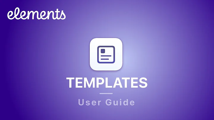 Build a website in minutes with Templates