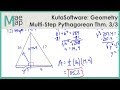 Pythagorean Theorem and Area Calculation Quiz