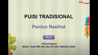 Puisi Tradisional: Pantun Nasihat