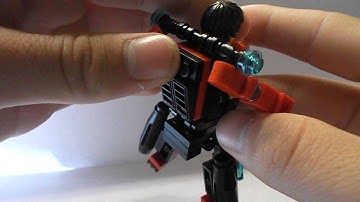 BWTMT Brickworks Mech Up your minifig contest: Red power mech suit