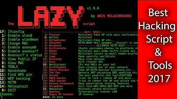 lazy script kali linux 2017.2 happy hacking ,easy method for hacking