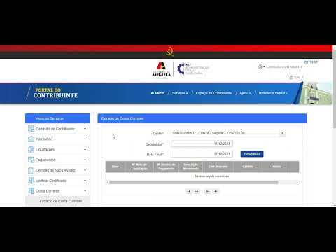 Emissão de Comprovativo de Registo de Contribuinte