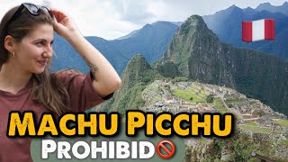 Machu Picchu, 🏞️ ¿Por qué los peruanos no pueden venir aquí?