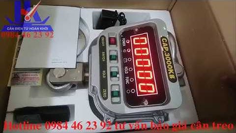 Cân Treo Điện Tử 3 Tấn OCS XZ, OCS H2 ⭐️ #Cân Treo Điện Tử Hoàn Khôi