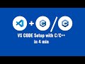 🔥 VS Code Setup for C/C++ in 2025 🚀 | Fast &amp; Easy in 4 Minutes!  #VSCode #CPP #Programming #coding