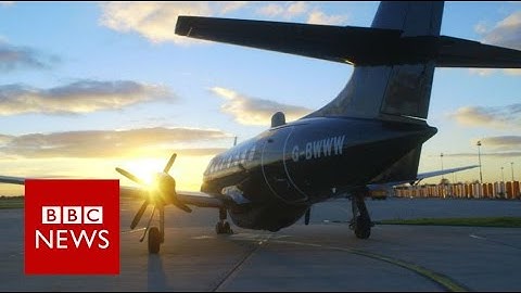 Plane that can be flown remotely - BBC News