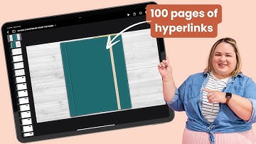 Create a Digital Planner in Canva 📒 (+ hyperlinked digital planner tutorial)