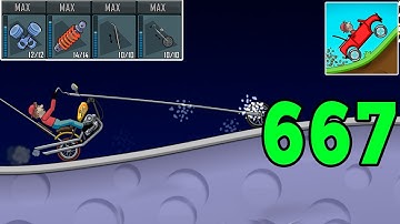 Hill Climb Racing - CHOPPER in MOON - Gameplay Walkthrough Part 661 (Android,iOS)