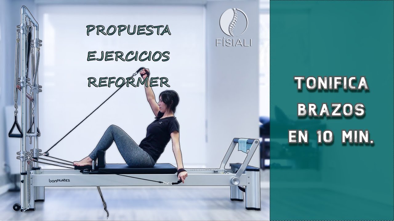 Pilates con Alicia - Propuesta Ejercicios Reformer - Trabaja brazos en 10 min.