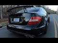 THE BEST AMG EVER BUILT! THE DARK SIDE OF MERCEDES BENZ (C63 AMG BLACKSERIES 1 OF 800 WORLDWIDE)