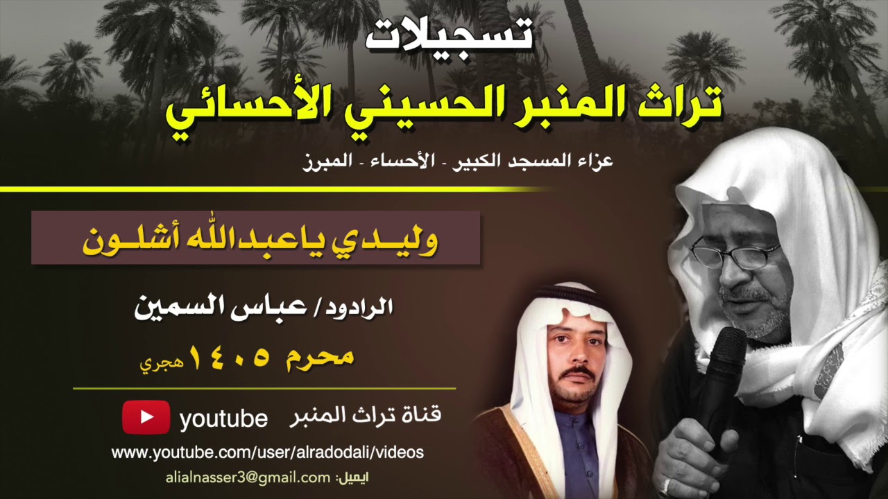 وليدي يا عبدالله شلون | عباس السمين