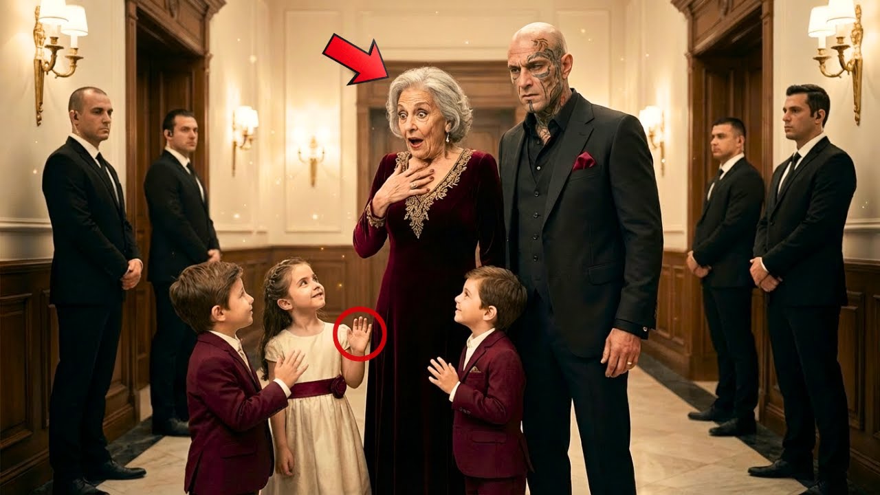 LITTLE TRIPLETS GREETED MAFIA BOSS'S MOM -  THERE DIALECT GREETING HAD EVERY GUEST SUPRISED..