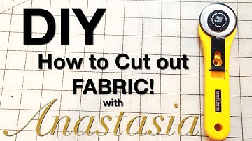 How To Lay Out A Pattern And Cut It Out Using A Rotary Cutter
