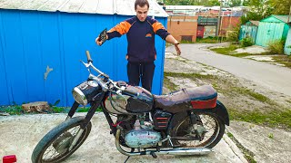 Намагаємось оживити старий ретро мотоцикл Pannonia з пробігом за 80 тис. км. після довгого простою!