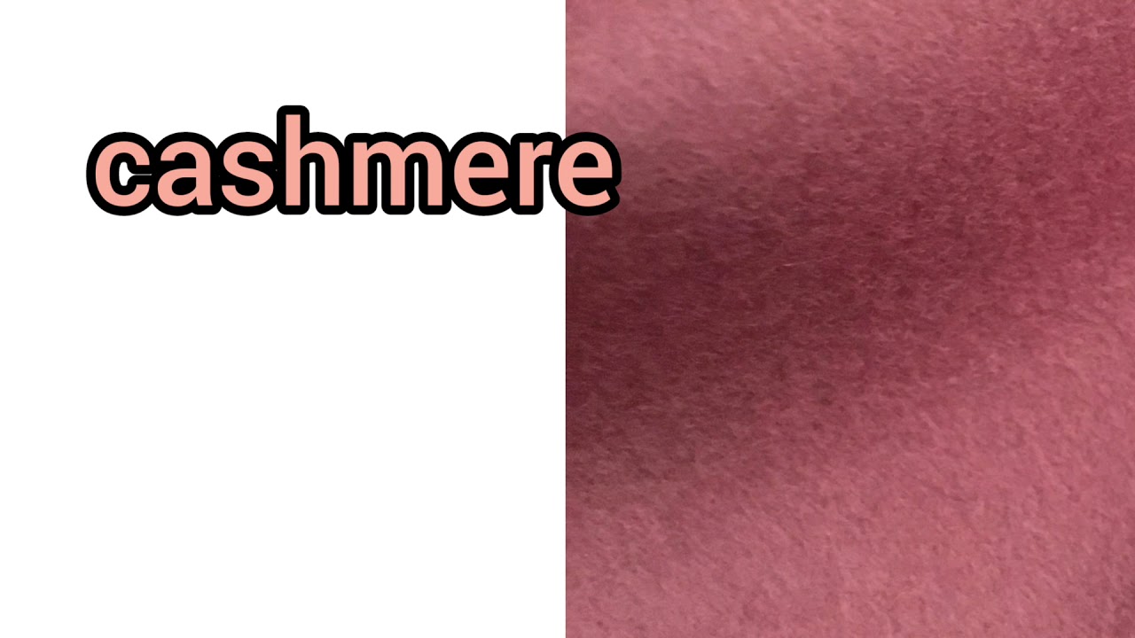 How To Pronounce Cashmere In American English