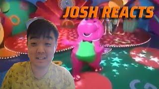 Josh React to YTP Barney's House Catastrophe-SML Movie Bowser Junior Kinda Goes Camping