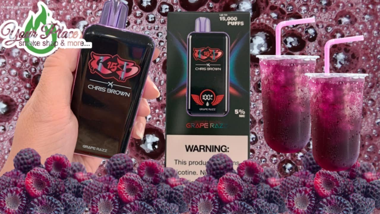 🎨🔥 Chris Brown Vape CBK15 Review! Next-Level Tech & Art 🌟💨 | Your Place ...