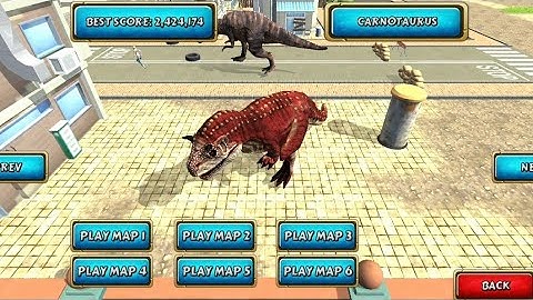 Best Dino Gamer - Dinosaur Simulator Dino World Android Gameplay #jurassic #dinosaur 