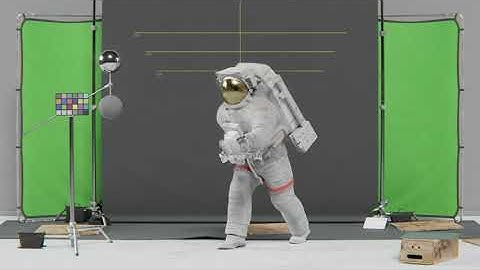NASA EMU Spacesuit Rig Demo