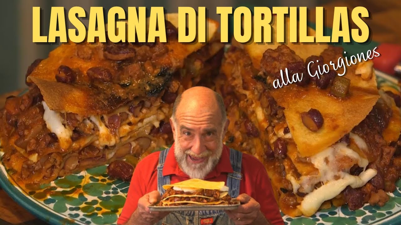 Lasagna di Tortillas con Ragù alla Messicana e Mozzarella di Bufala