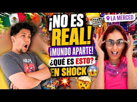 ¡CUBANO ENLOQUECE en LA MERCED! ¿El Mercado MÁS RARO de México? 🇲🇽🔥