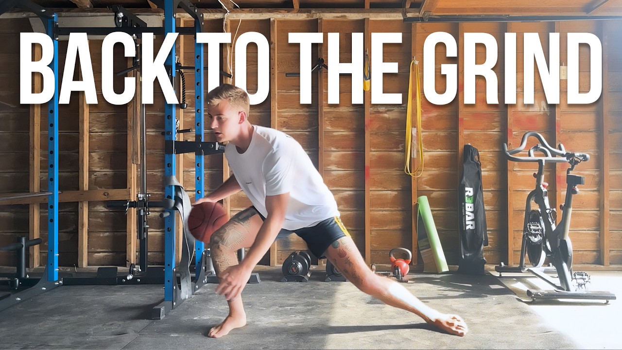 Starting My Off-Season Basketball Training SMARTER--- Back Home In The USA