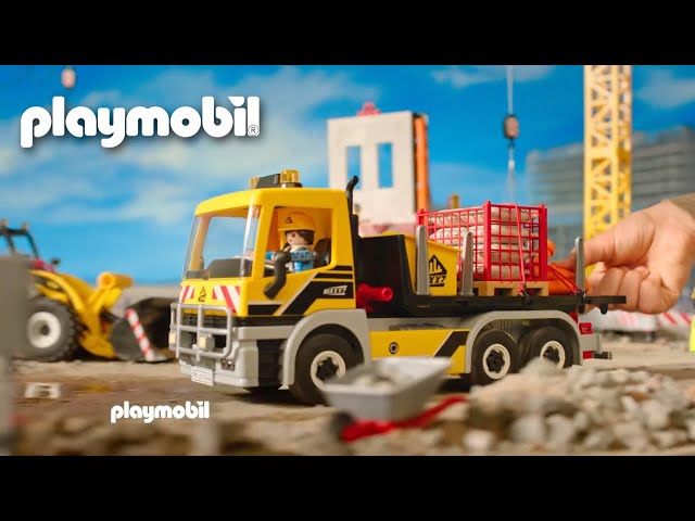 PLAYMOBIL - 70444 - City Action La Construction - Camion avec