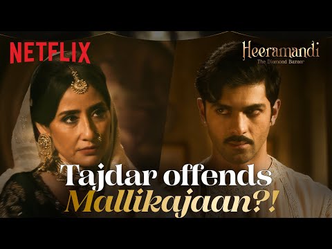 Manisha Koirala’s Most Killer Reply As Mallikajaan To Taha Badussha🔥 | Heeramandi:The Diamond Bazaar