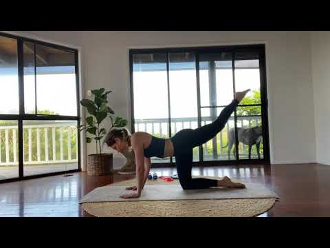 20 minute booty workout - no equipment + knee friendly - NOURISHED TEMPLE