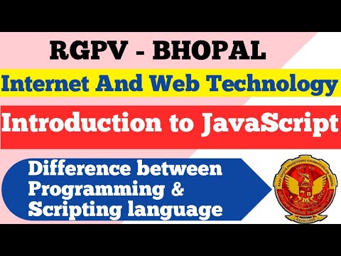 Introduction to JavaScript | Difference between Programming Language ...