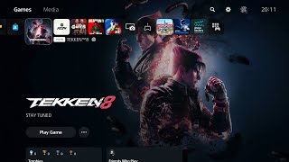 TEKKEN 8 - Start Up Screen   FULL Menu Walkthrough (PS5)