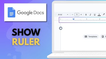 How To Show Ruler In Google Docs