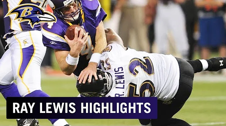 Best Sacks of Ray Lewis Hall of Fame Career | Balt...