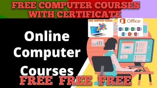 Free Computer Course With Certificate (in Hindi) 2023|freecomputercourse onlineclasses freecourse