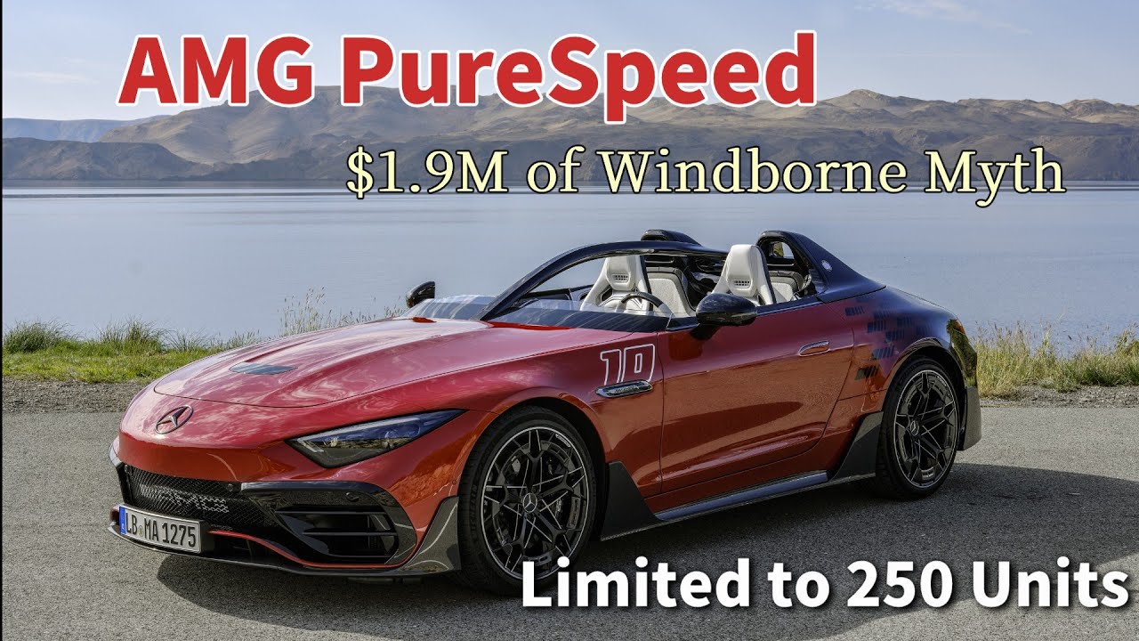 Limited to 250 Units】Mercedes-AMG PureSpeed – The Myth Reborn in