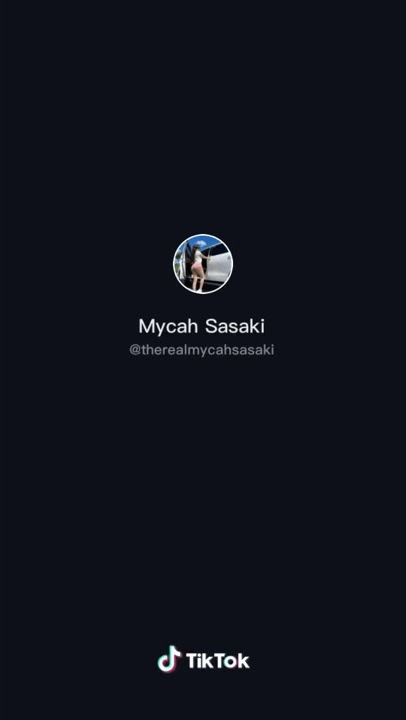 Mycha Sasaki bikini tiktok