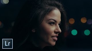 How to Color Grade a Cinematic Portrait in Lightroo / Educational
